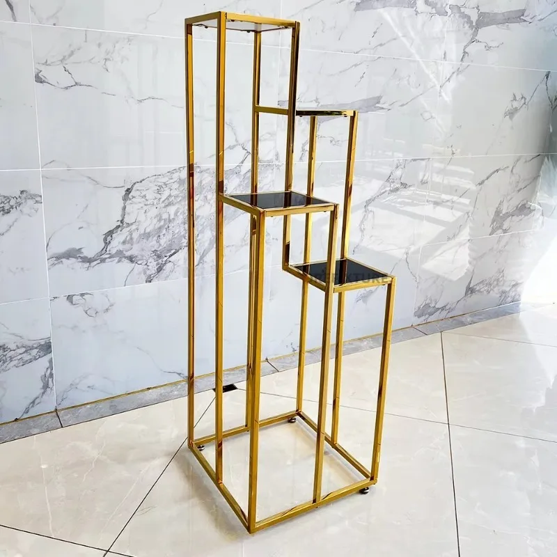Cake Display Stand Floor Standing Cupcake Dessert Shelf Rack Metal Shelving Unit Detached Display Stand