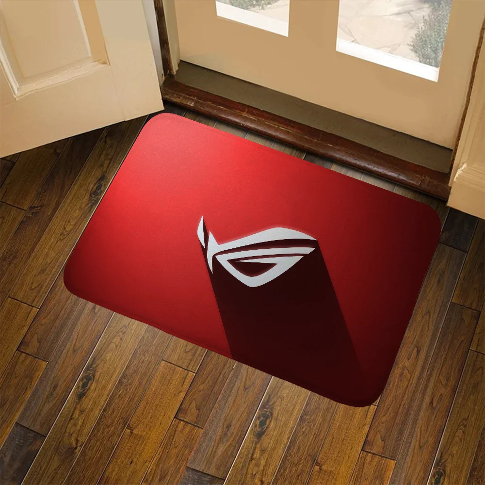 

Game Room Carpet ROG Anime Fashion Computer Desk Mat Gaming Bedroom Living Room Area Rug Non-Slip Household Rugs Floor Bath Mat