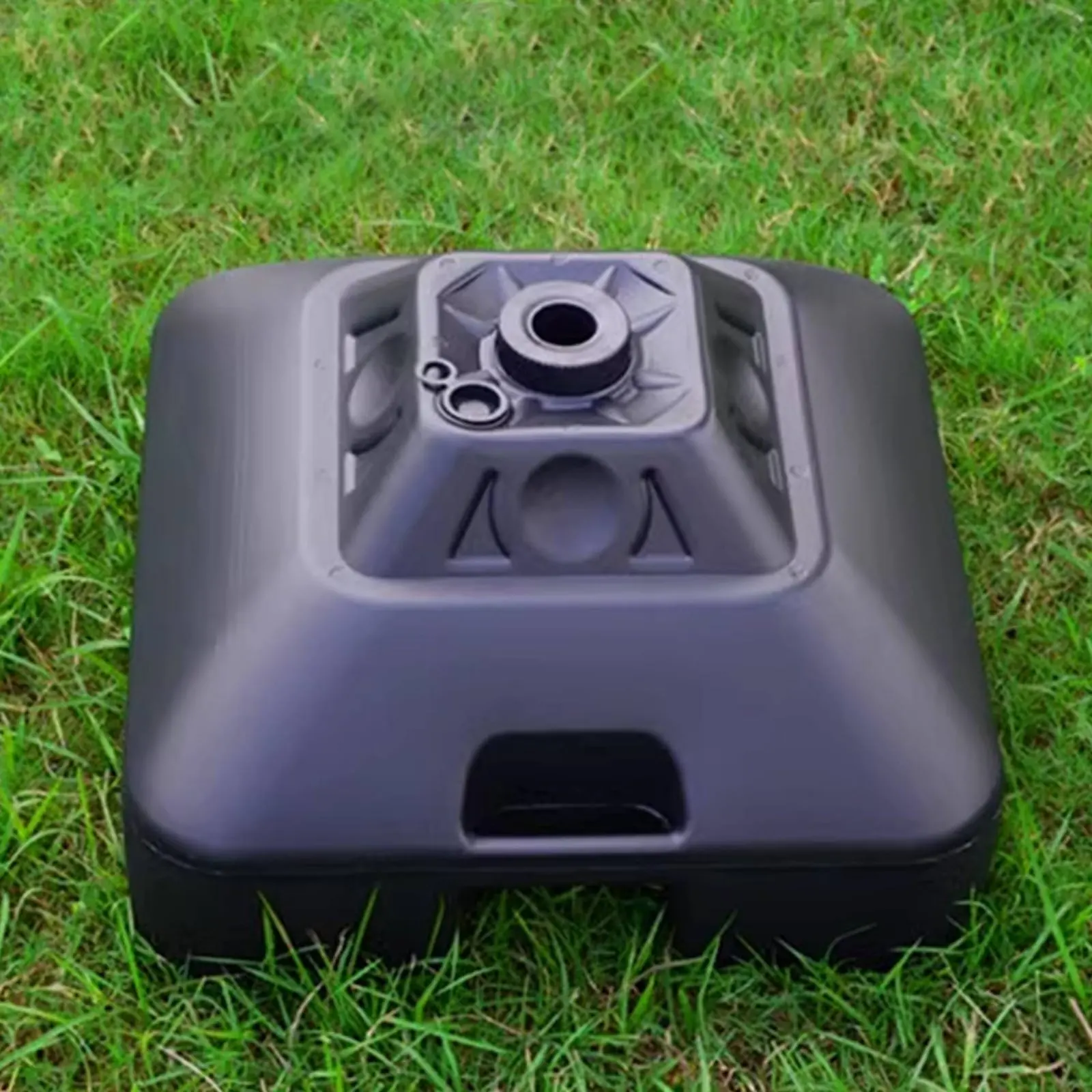 30L Weighted Sunshade Base Universal Fit Water Fillable Umbrella Base Water Filled Umbrella Stand Rustproof for Backyard