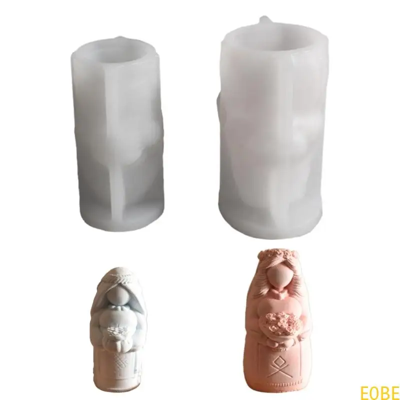 

E0BE Silicone Mold for Creating 3D Handmade Desktop Wedding Decoration Mould