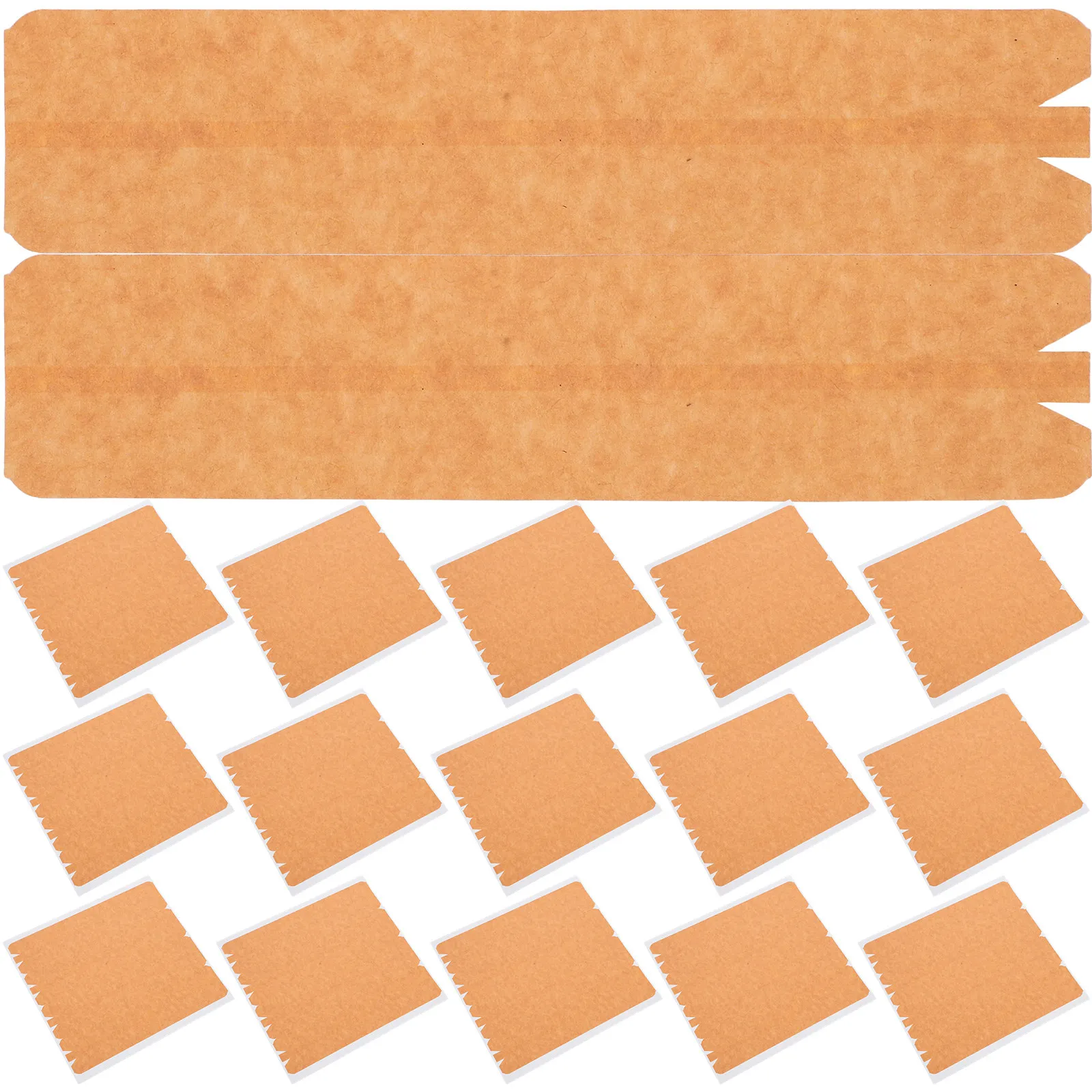 Heavy Duty Kraft Paper Tape – 24 Sheets, Writable & Tear-Strip, Eco-Friendly Shipping Tape for Boxes