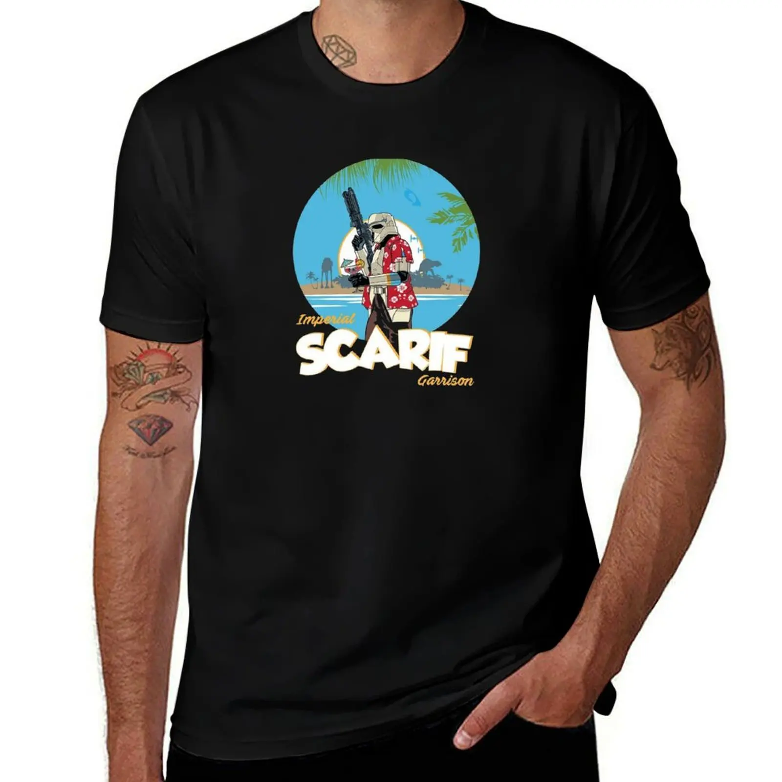 

Garrison 100 cotton Scarif t percent man man t funny for shirt Imperial shirts T-Shirt t cotton shirts man