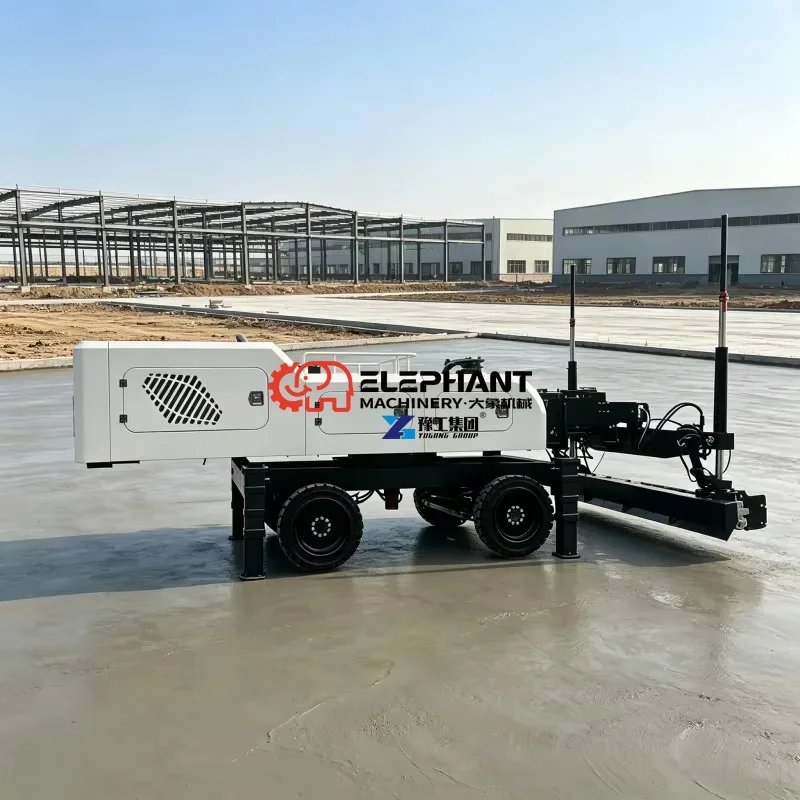 Factory Concrete Laser Screed Leveling Machine High Precision Equipment for Large Retail Supermarket Floor Project