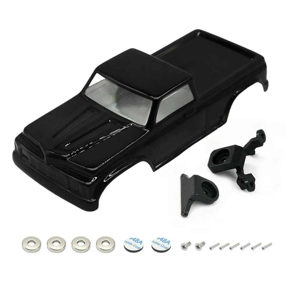 RC Crawler Upgrade Truck Hand Sprayed Solid Color Decor Body Shell For Axial SCX30 Bronco 1/30 Scale custom size Accessories
