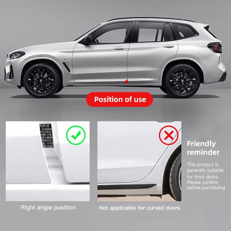 باب السيارة الزاوية المضادة للتصادم غطاء سيليكون حماية المضادة للخدش ملصق ل MG ZS MG3 HS MG5 Rx5 MG4 GT ZST MG6 MG7 GS ZX EZS