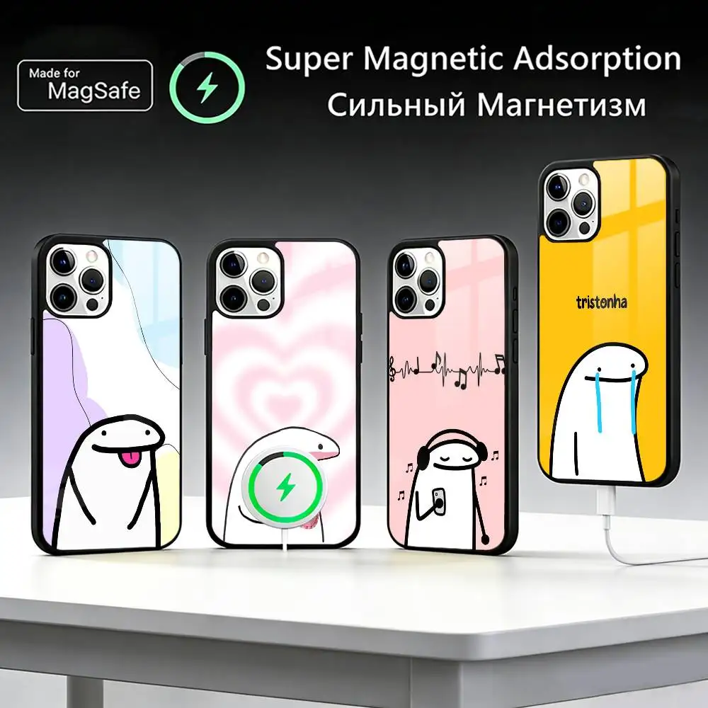 

C-Celular Flork Phone Case For iPhone17,16,15,14,13,12,11 Plus,Pro Max For Magsafe Wireless Charging