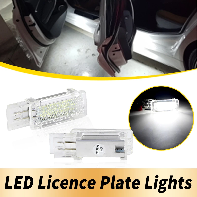 

2 шт. светодиодный светильник багажника, дверная лампа для ног, лампа на стойке для Mercedes Benz R171 R199 W203 W209 W240 W639 W176 W246