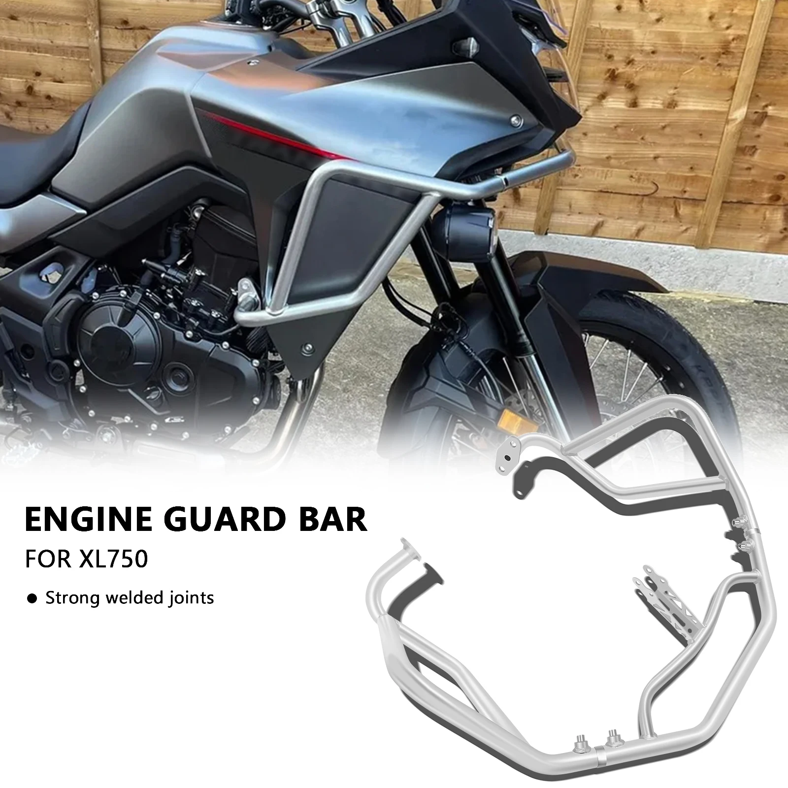 

For XL750 xl750 xl 750 2023 2024 2025 engine upper protector motorcycle bumper frame guard bar anti-collision bar anti-fall wear