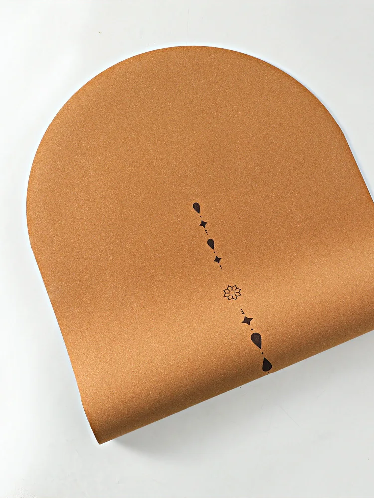 

Eco-Friendly 5mm Thick Cork Rubber Non-Slip Arched Pilates Fitness Exercise Yoga Mat Yogamat