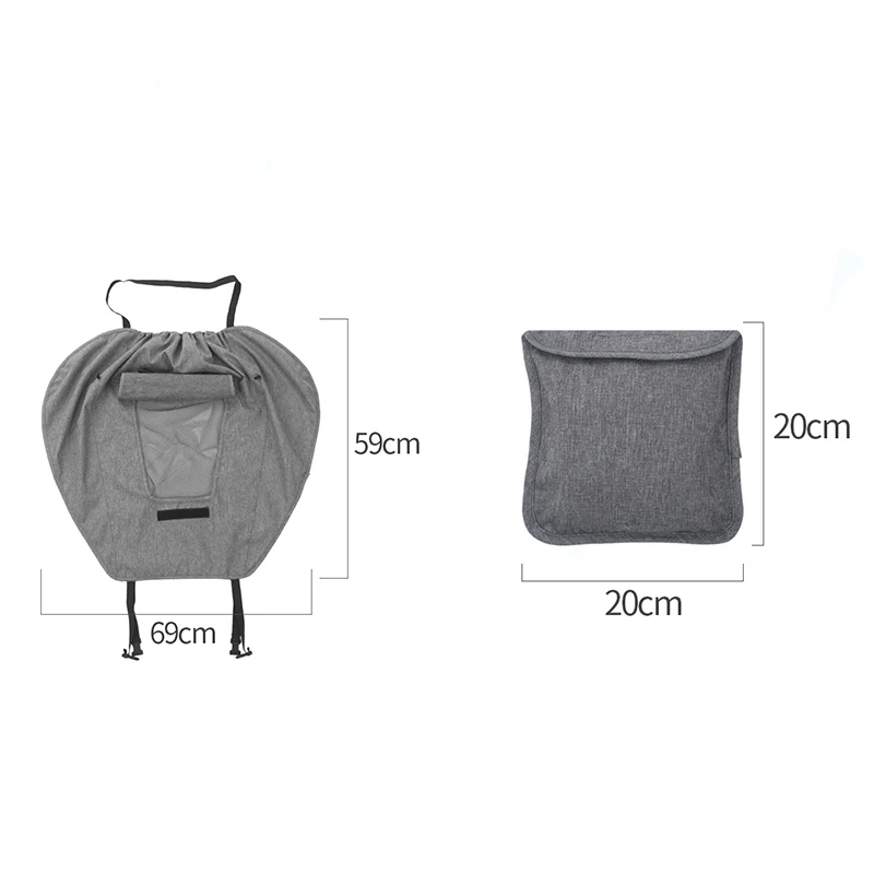 Universal Baby Stroller Accessories Sun Shade UV Protection Sunshade Carriage Canopy Cover for Prams Infants Car Seat Sun Visor