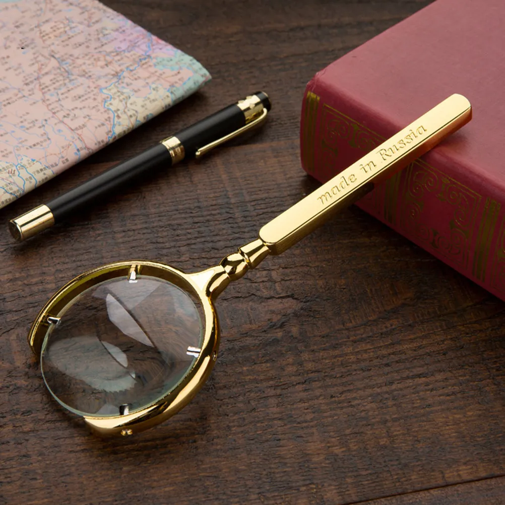 

8X Handheld Magnifying Glass for Home Office Classroom Travel Use Clear Vision Reading Science Observation Kids Exploration