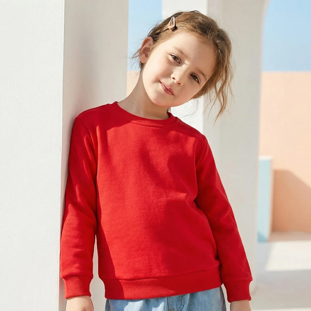 Kinder-Sweatshirt zum Selbergestalten, personalisierte Kapuzenpullover, Kinder-Pullover, Oberteile mit Foto, Namen, Logo oder Text, Sweatshirts für Jungen und Mädchen. – Detail 9
