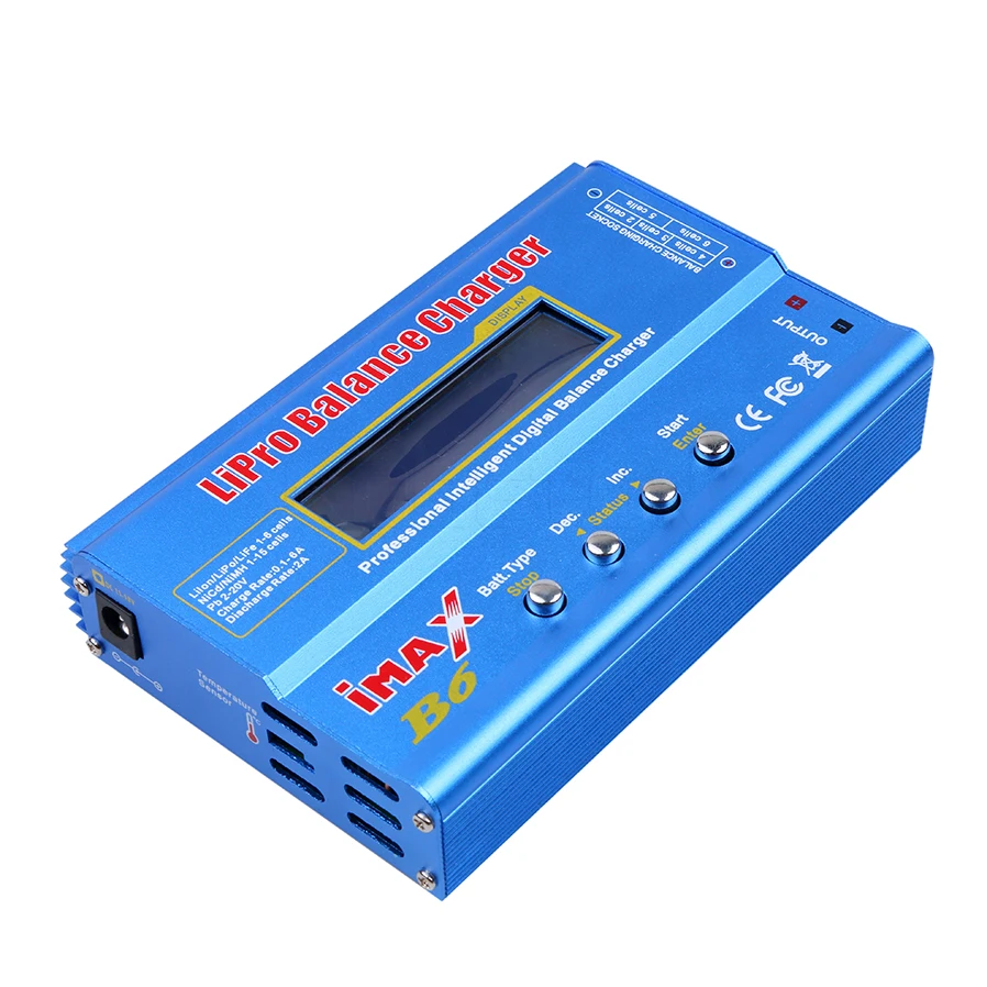 80W Aircraft Model Intelligent Charger B6 IMAX B6AC RC AC Nimh Nicd lithium Battery Balance Lipo Balance Discharger