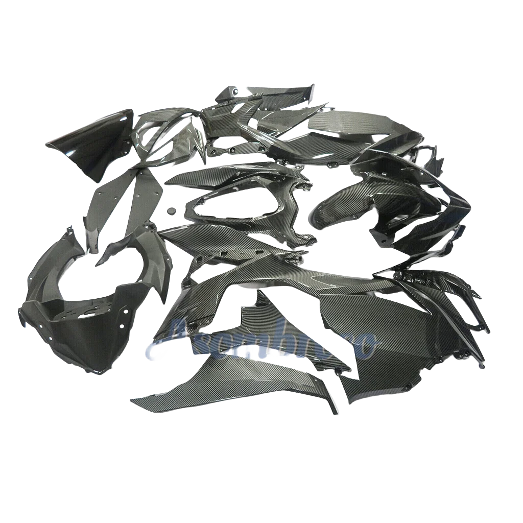 Carbon Fibre Bodys Protective cover For KAWASAKI Ninja 400 2018 2020 2019 2022 2023 2024 EX400R Ninja 400 Fairing Kit
