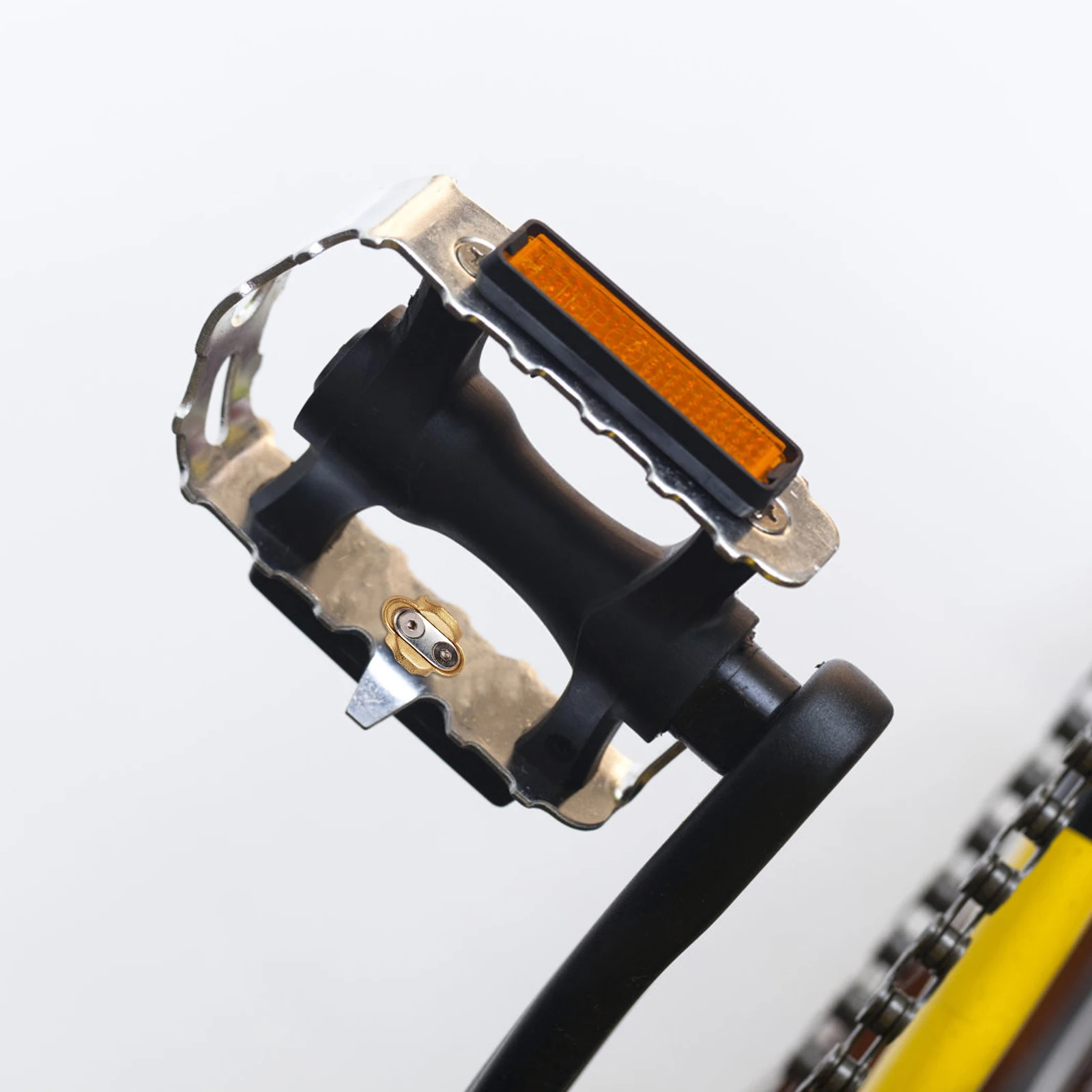 

Self-Locking Bike Cleat Mountain Pedals Replacement Cleats Multi Directional Release Cycling Fitness Exercise Accessories