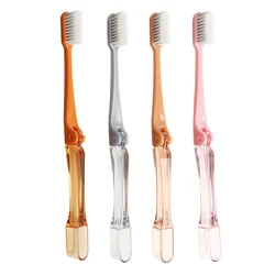 Travel Camping Portable Disposable Foldable Toothbrush Hiking Tooth Brush Tooth Cleaning Tools Hygiene Oral Folding Toothbrush
