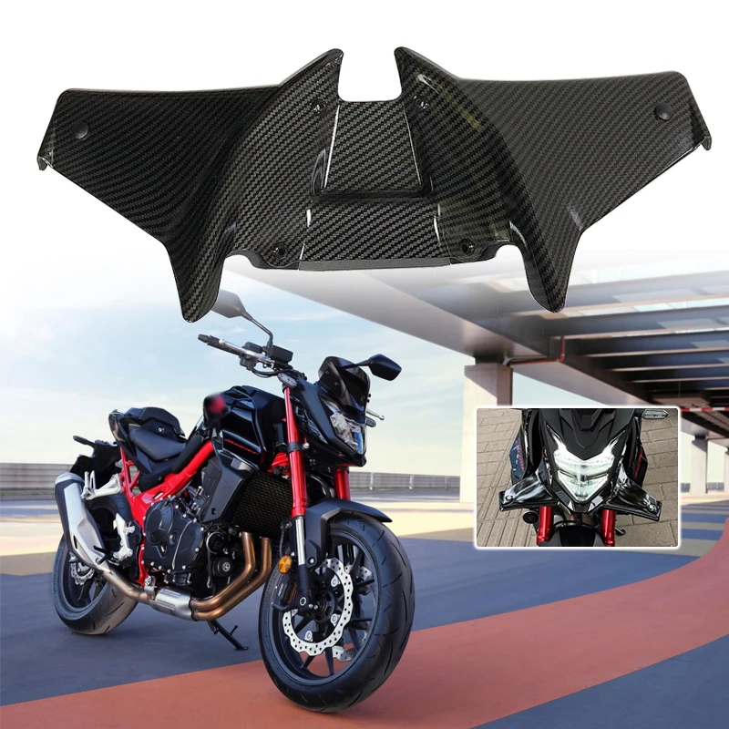 

For Honda CB750 Hornet CB 750 HORNET 2023 2024 Motorcycle Frontal Downforce Spoilers Winglet Aerodynamic Wing Front Spoiler Kit