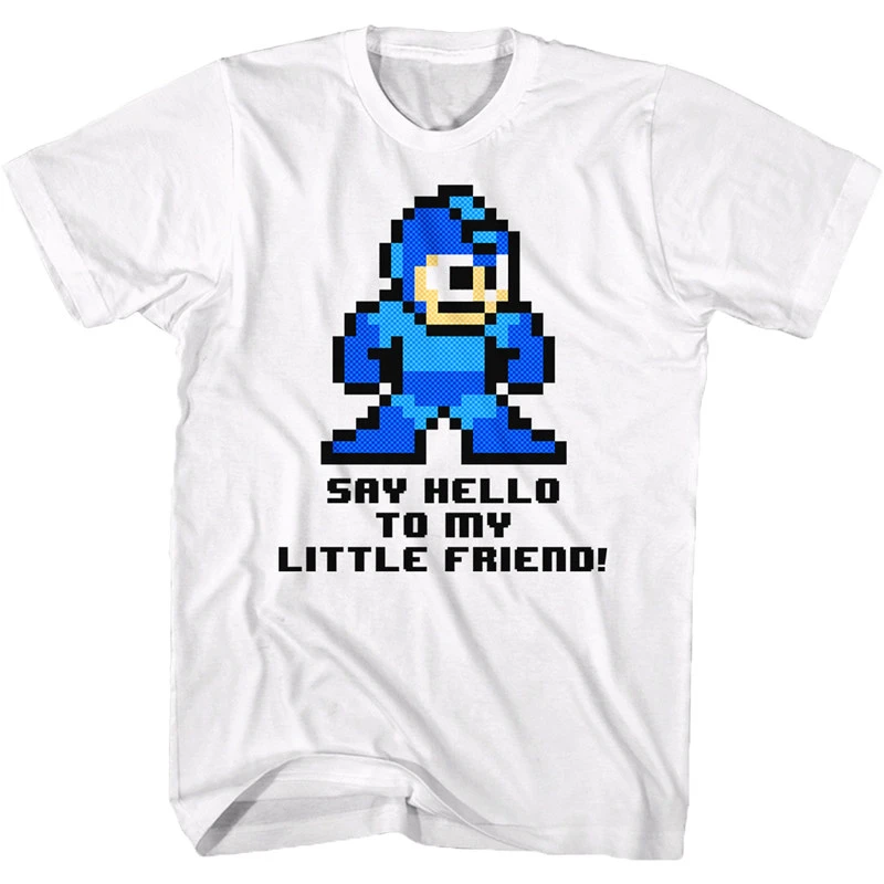 Rare 1987 Rockman Classic Game Zero Mens T-Shirt Mega Man - Mega Man Short-sleeved T-shirt
