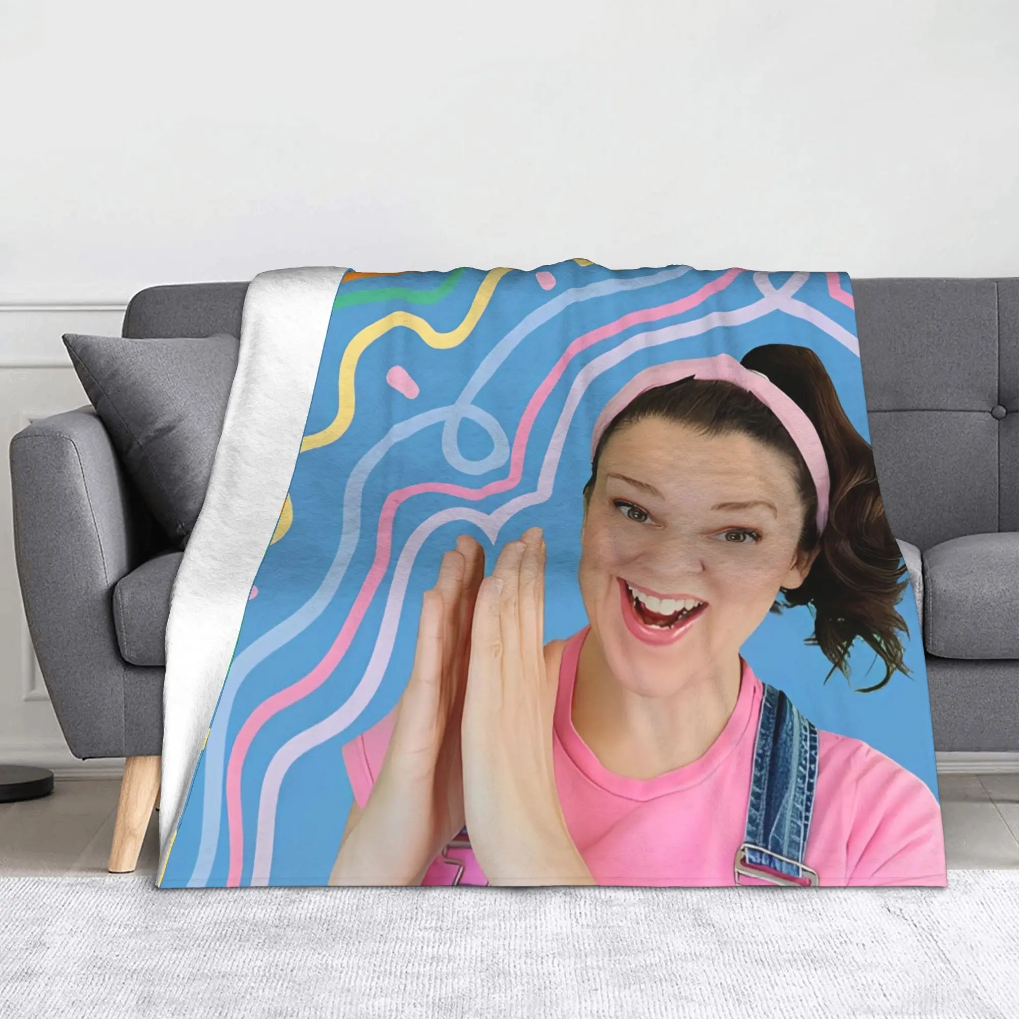 

Пушистое одеяло Miss Rachel, забавное одеяло для дома, одеяло 200x150 см