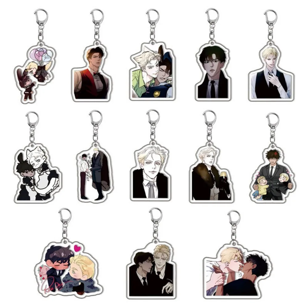 New Arrival Hot Korean BL Manga Codename Acrylic Keychain Pendant Keyring Chain Accessories Bag Fans Gift Accessories Jewelry