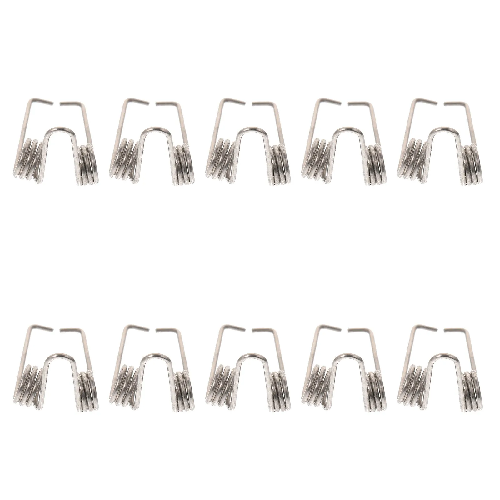 10pcs Trumpet Watergate Key Springs Replacement Drain Accessories Durable Iron Material Suitable For Most Trumpets Small Size