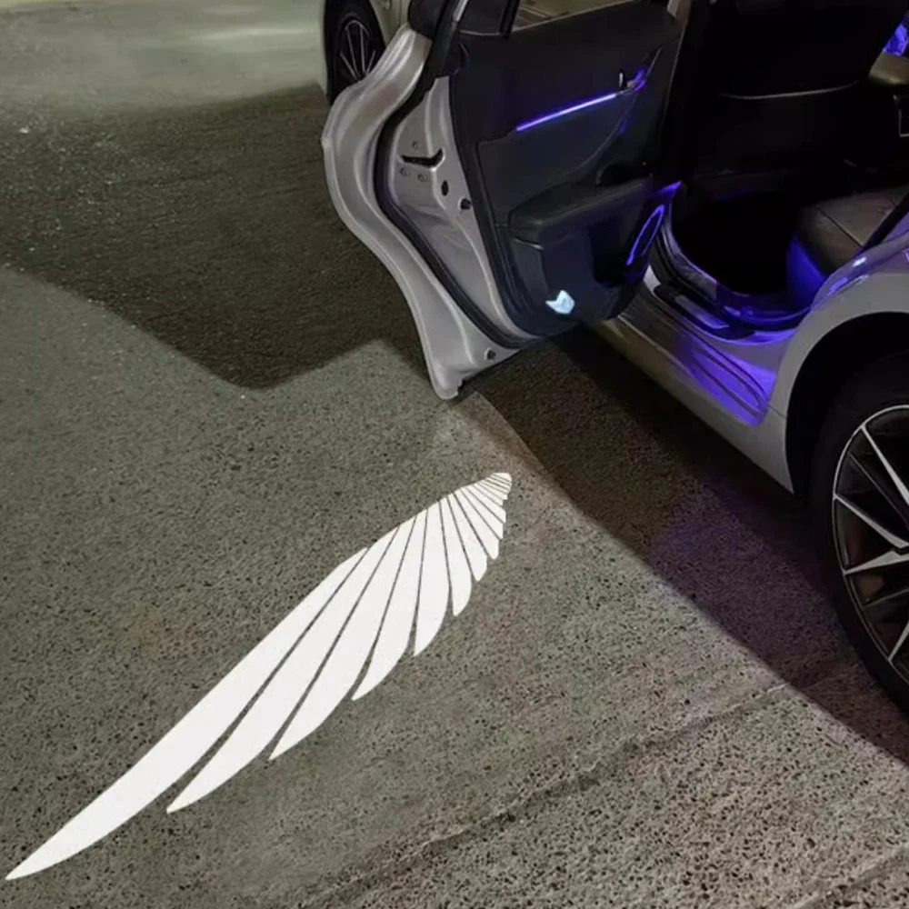 

Wing Logo Projector Dor Light Car Door Light Auto Shadow Welcome Light For Toyota PRADO AVALON RAV4 REIZ MARKX Camry Corolla CHR