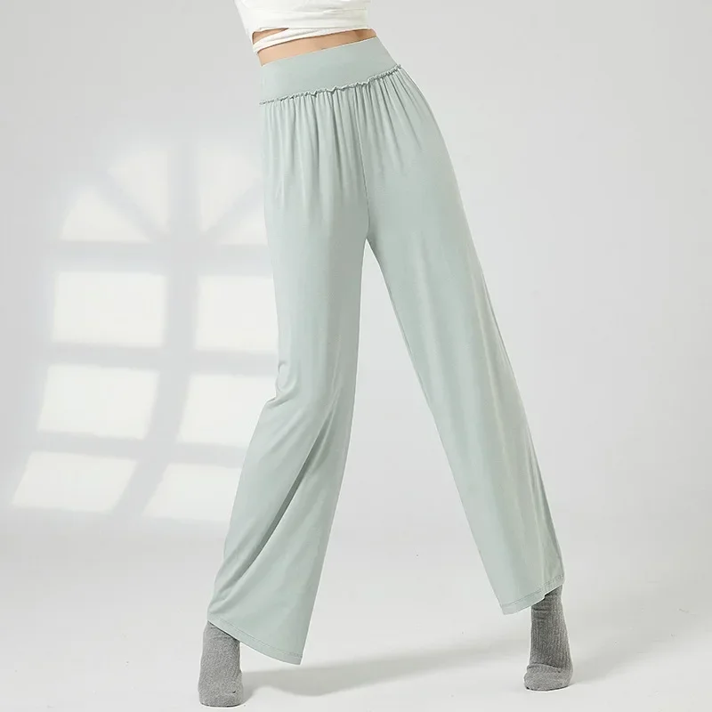 جديد الربيع والصيف السراويل واسعة الساق السراويل الرقص الحديث ثنى الملابس العرقية الرقص الكلاسيكي