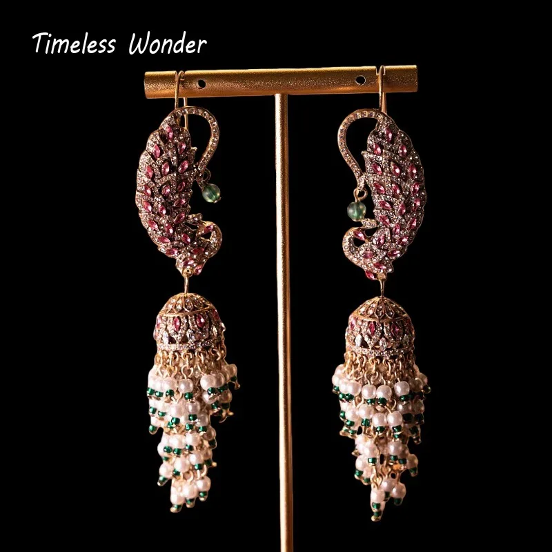 

Вневременное чудо Ретро Циркон Птица Гео Бисерные серьги с кисточками Женские дизайнерские украшения Китайский стиль Редкий подарок для выпускного вечера Милый 2268