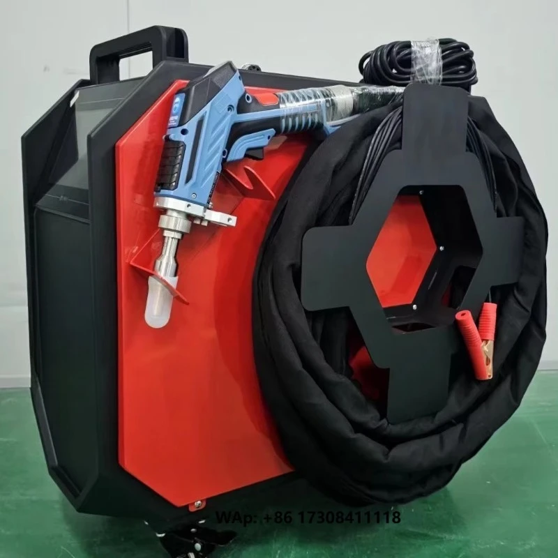 3 in 1 1500w  Welder Handheld Portable  Welding Machine Air Cooling Steel Aluminum Metal Fiber Lazer Welding Machine