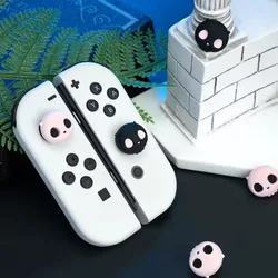 New Cute Animals Silicone Soft Thumb Stick Grip Cap Protective Cover For Switch Oled NS Lite Joy-con Controller Thumbstick Case