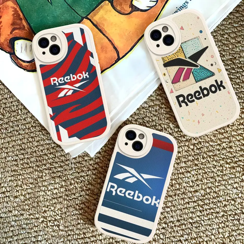Classic Sports brand R-Reebok logo Phone Case Hard Leather For iPhone 14 13 16 Mini 15 14 11 12 Pro Max Plus Fundas - view 4