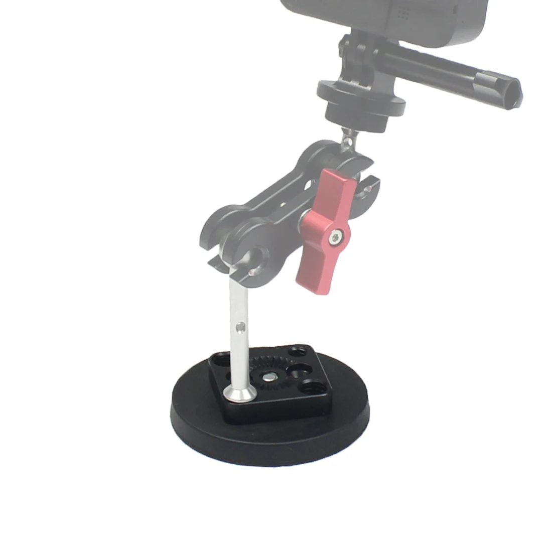 Magnetischer Magnet Auto-Saugnapf-Basis, Durchmesser 66 mm/43 mm, 1/4 Zoll Stativ-Adapter, Kugelkopf für GoPro-Kamera, Osmo Pocket Gimbal, Mobiltelefon – Detail 39