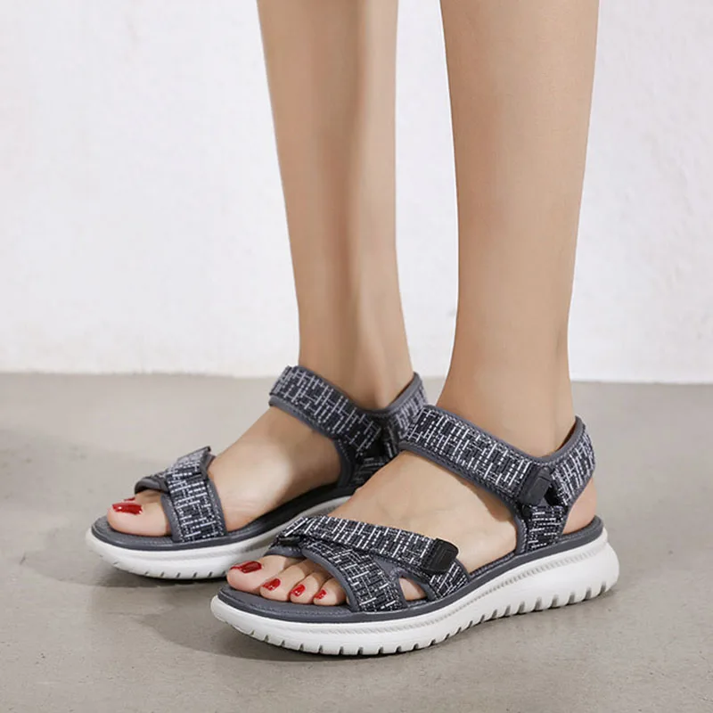 Fashion Sandals Women Summer Shoes Soft Comfortable Women Beach Sandals Young Ladies Casual Shoes Plus Size 42 A3479