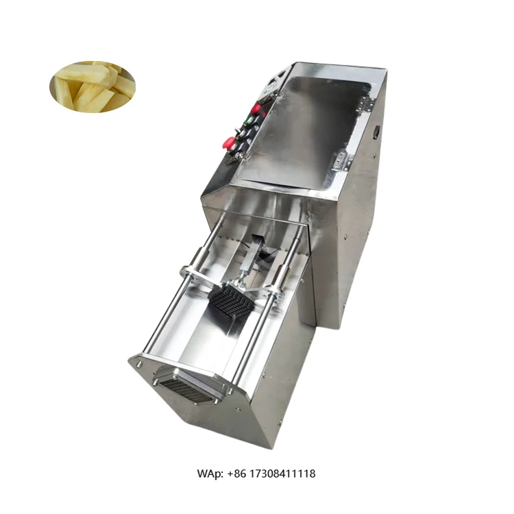 Sweet potato chip cutter, vegetable cutter, electric commercial potato chip cutter