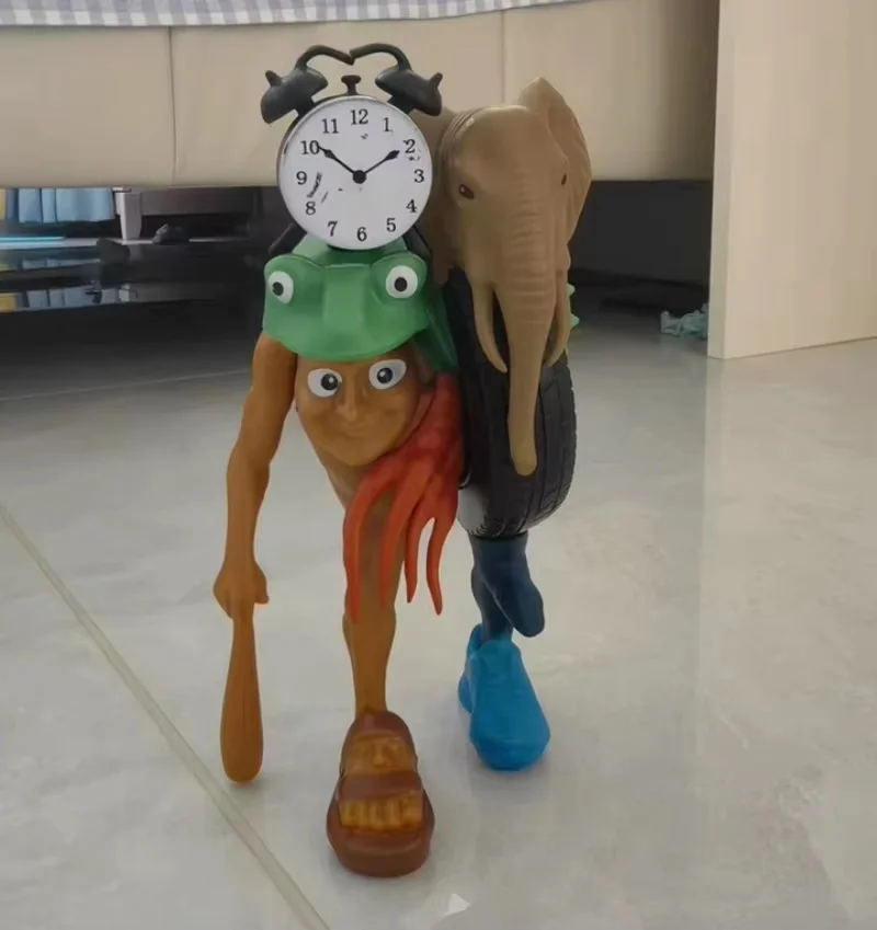 Shan Hai Jing God Beast Vollfiguren-Sammel-Actionfiguren – handgefertigtes, abnehmbares, zusammengebautes Spielzeug für Enthusiasten