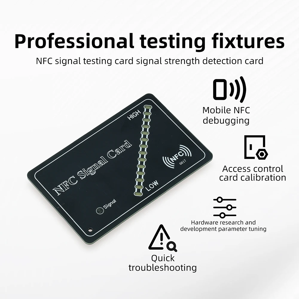 13.56MHz NFC Signal Testing Card Signal Strength Detection Card Signal Strength Testing Card Signal Testing Module
