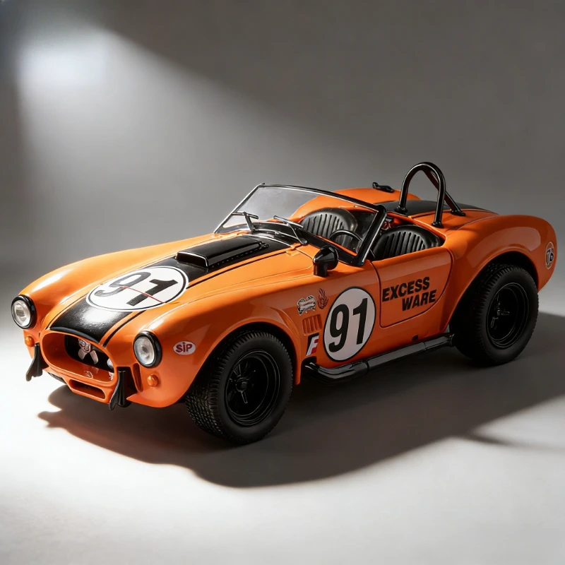 

Simulation 1-22 Cobra convertible replica alloy sports car model ornament toy collection ornament gift