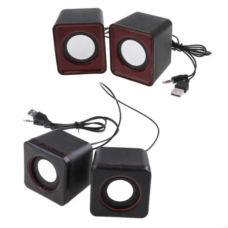 L4MA Mini Speakers 360 degree Surrounds Outstanding Sound Alarm Clock Speaker Exquisite Workmanship Speaker Soundboxes