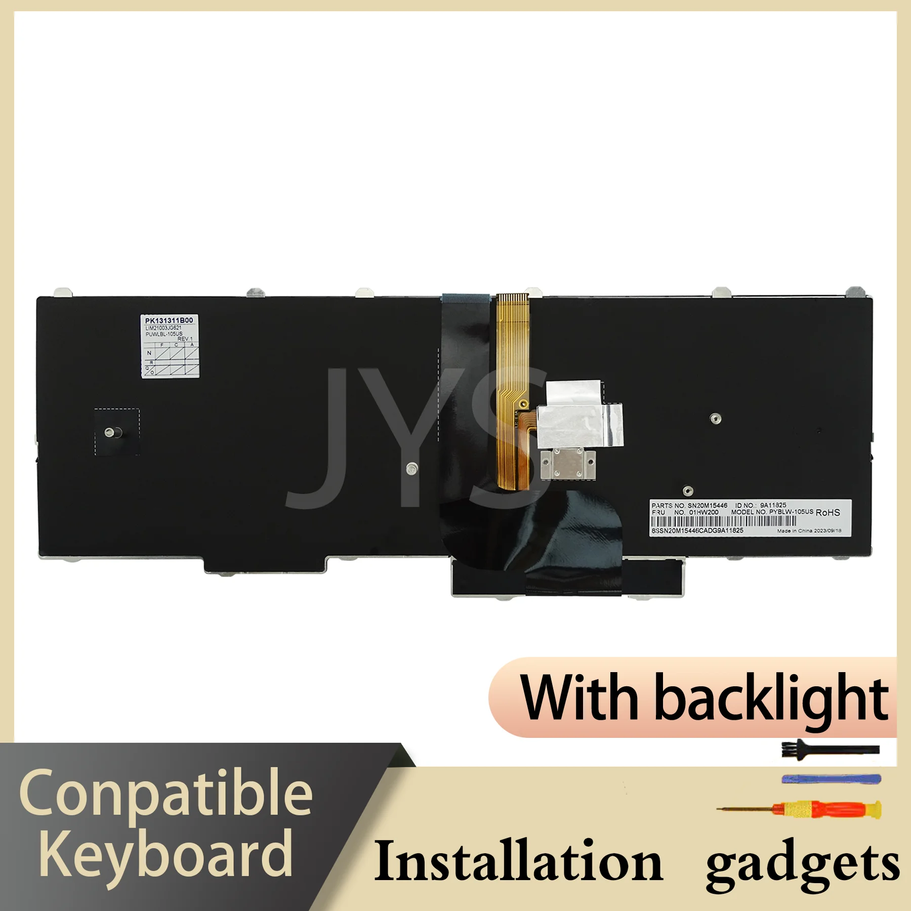 Suitable for Lenovo ThinkPad P50 P70 Backlit Keyboard Latin Spanish NO Nordic Portuguese UK US Russian Swedish Slovenia Thai TR