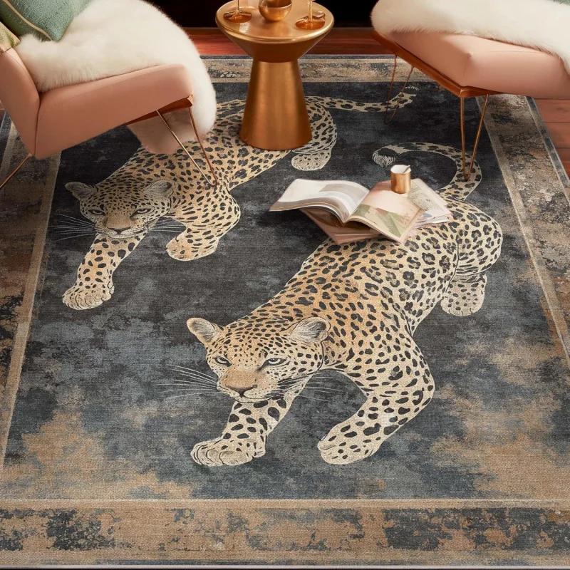 vikama-tappeto-rettangolare-di-lusso-con-motivo-animali-selvatici-retro-antiscivolo-facile-da-pulire-per-divano-tavolino-da-caffe-arredamento-casa