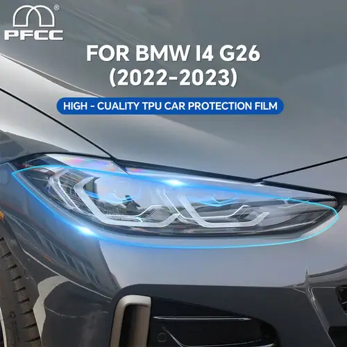 For BMW I4 G26 2022 2023 Pre-cut PPF Bra Car Headlight Rearview TPU Paint Protection Film Anti-scratch Clear Kit Resistant Cover - Image 2
