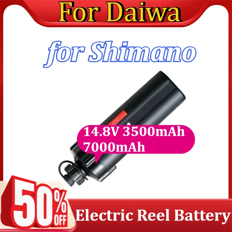

Electric Reel Battery For Daiwa for Shimano Large Capacity Sea Fishing Electric Reel Lithium Battery 14.8V 3500mAh 7000mAh