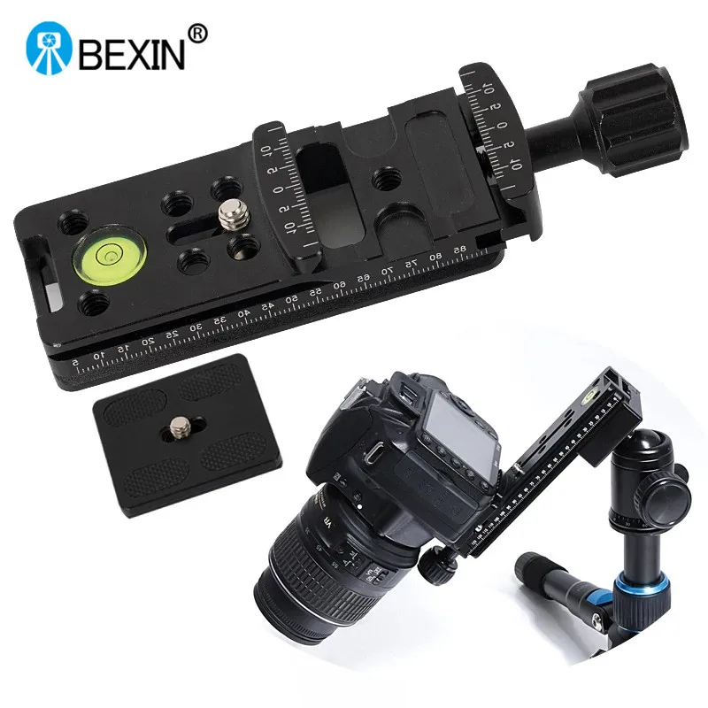 BEXIN Universal NNR100 NNR150 NNR200 Telephoto Lens Bracket NNR Serie Clip Seat Quick Release Plate for SLR Camera Tripod Head