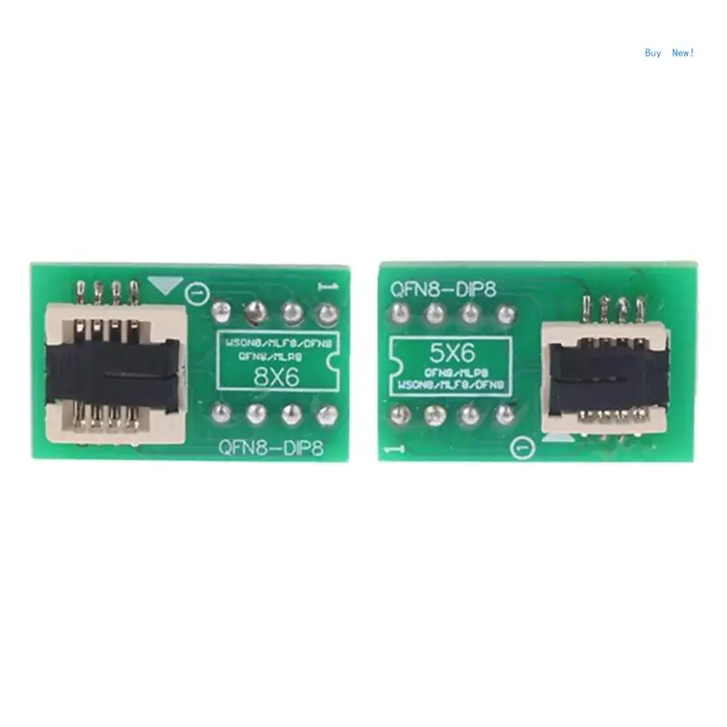 QFN8 WSON8 MLF8 TO DIP8 Adapter Socket, Converts QFN8 WSON8 To DIP8 For Programmer Wide Compatibility