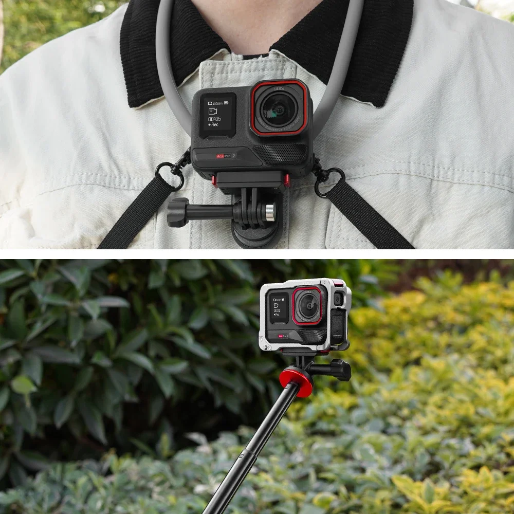 حامل مغناطيسي سريع الإصدار لـ Insta360 X4 Air/ X5/Insta 360 Ace Pro/Pro2 ملحقات كاميرا قاعدة محول مغناطيسي