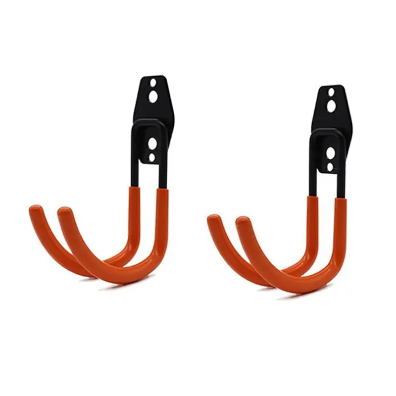 AT63-2 Wall-Mounted Composite Pulley With Wall-Mounted Bow Frames Storage And Display Equipment Metal Hooks