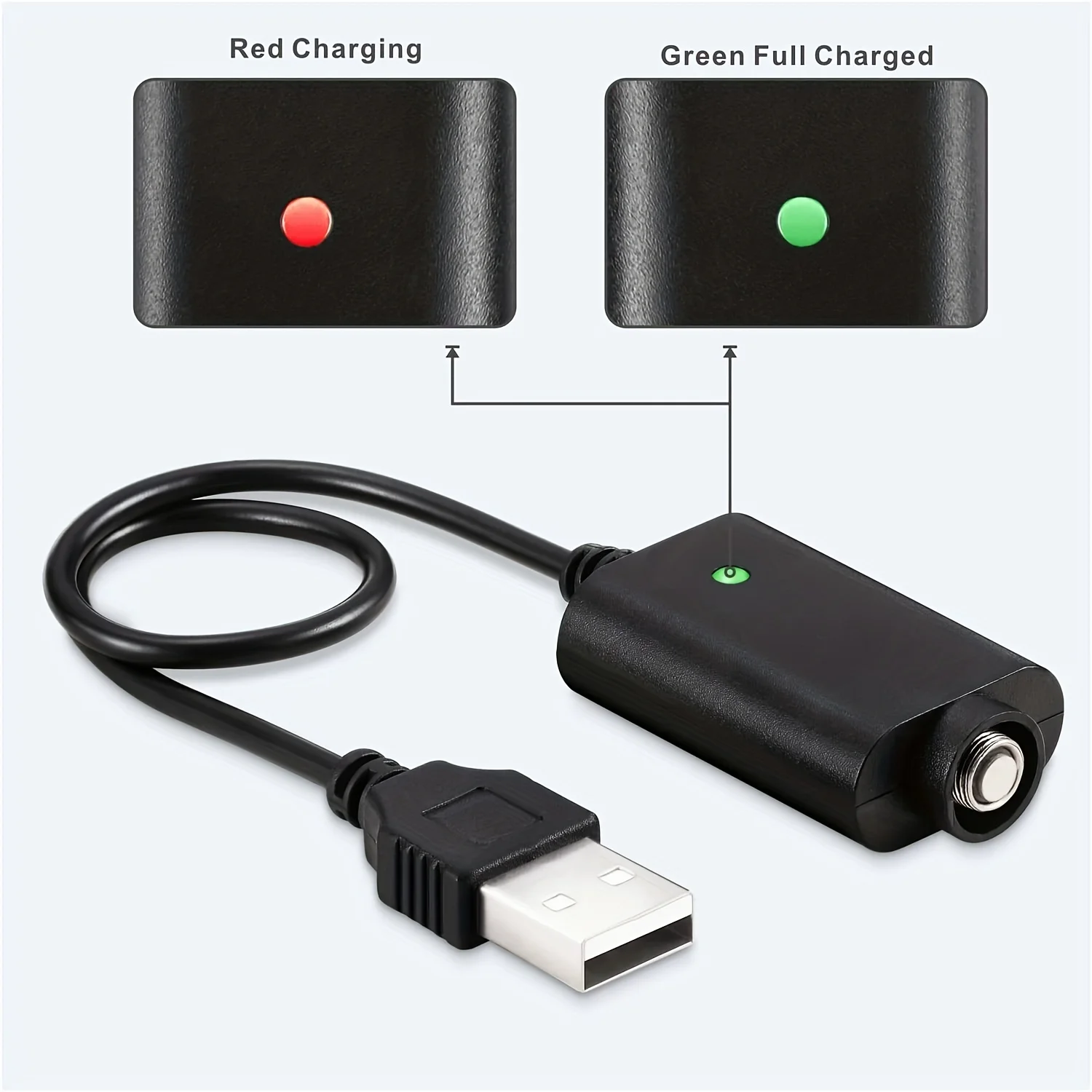 Imagem -04 - Plus v2 Cabo Inteligente Carregador de Rosca Usb Proteção Inteligente contra Sobrecarga Adaptador Usb com Indicador Led Pcs pf