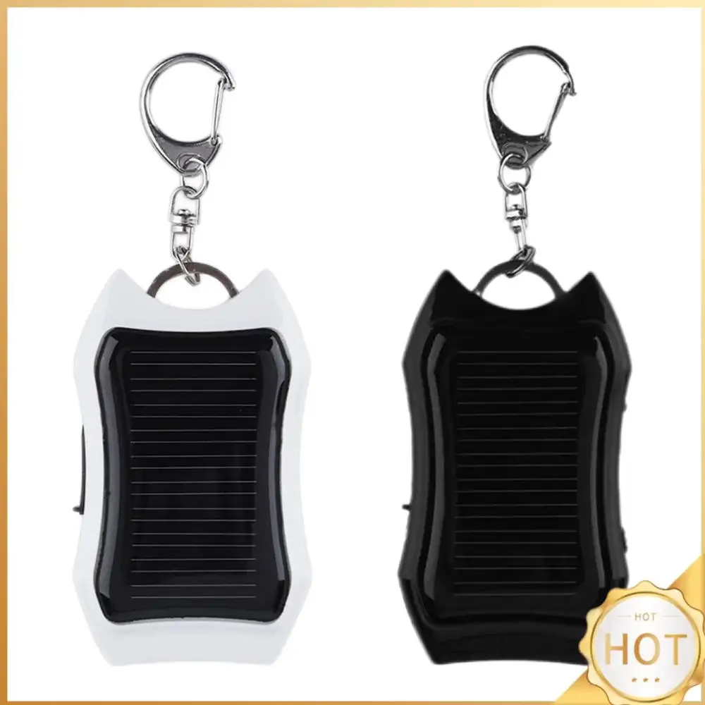 

Keychain Fast Charging Power Supply Universal Solar 950mAH Pocket Chargers with 3 LED Light Charging Equipment for Most Device