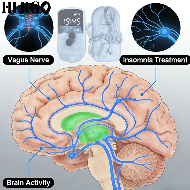 

Профессиональный аппарат для аурикулярной нейростимуляции, перезаряжаемый стимулятор вагусного нерва для снятия тревоги и улучшения сна
