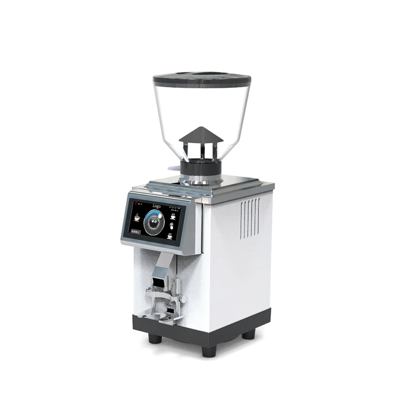 

New Arrival Build In Scale Smart Touch Screen Commercial Electronic Control Industrial Coffee Grinder